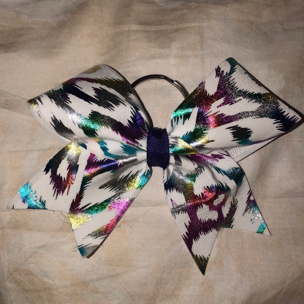 keychain cheer bow